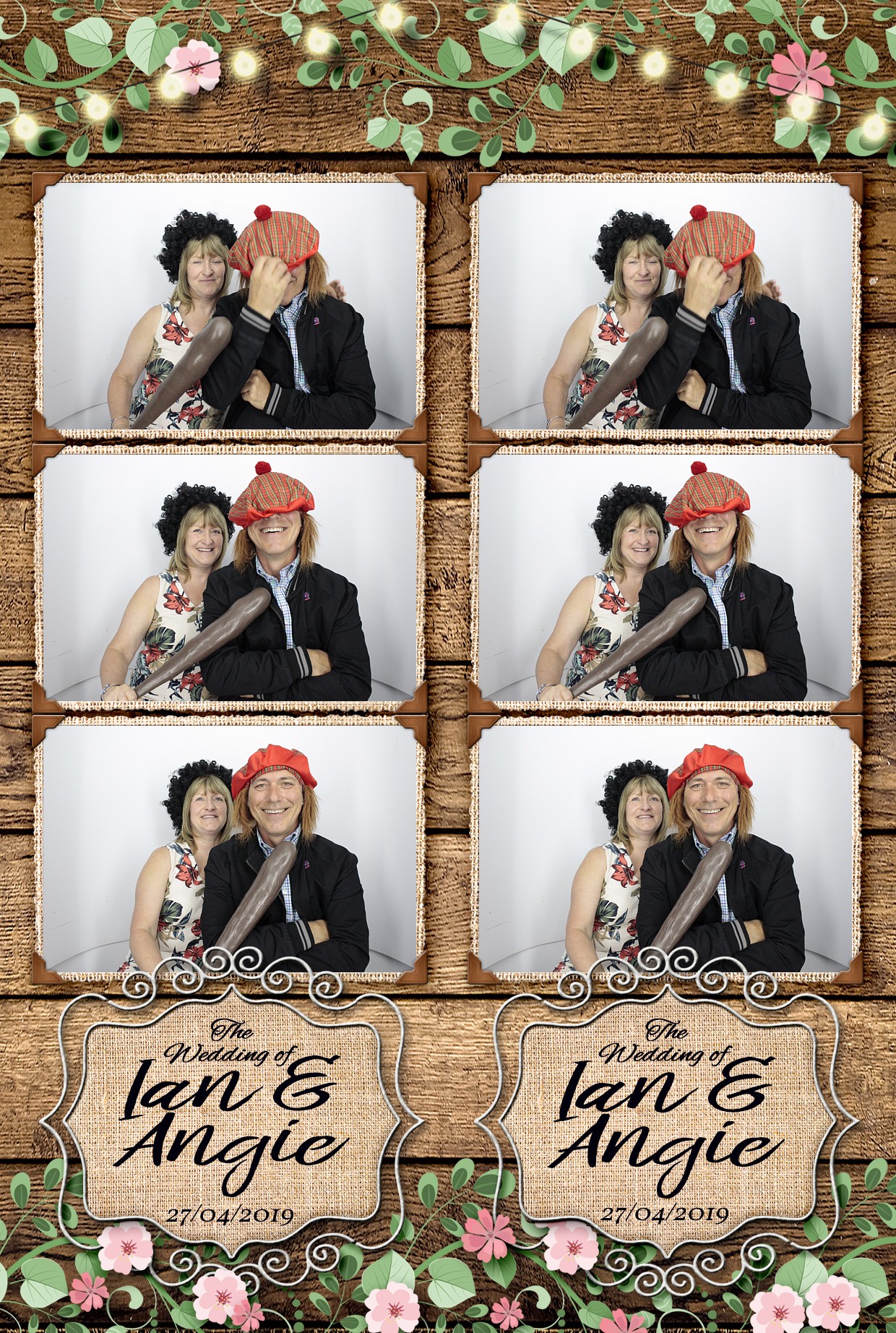 Ian & Angie’s wedding  | View more photos from the event at gallery.myphotoboothexperience.co.uk/u/MyPhotoBoothExperienceLtd/Ian-Angie’s-wedding
